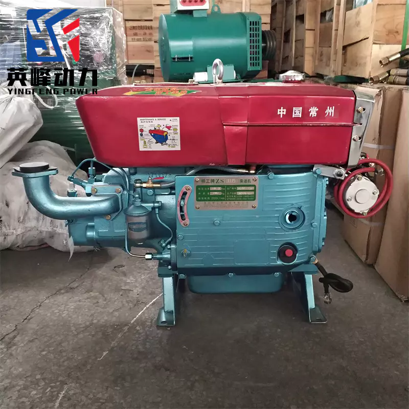 单缸22马力柴油机 1115M水冷发动机 配套水泵 渔船 改装车 拖拉机 农机